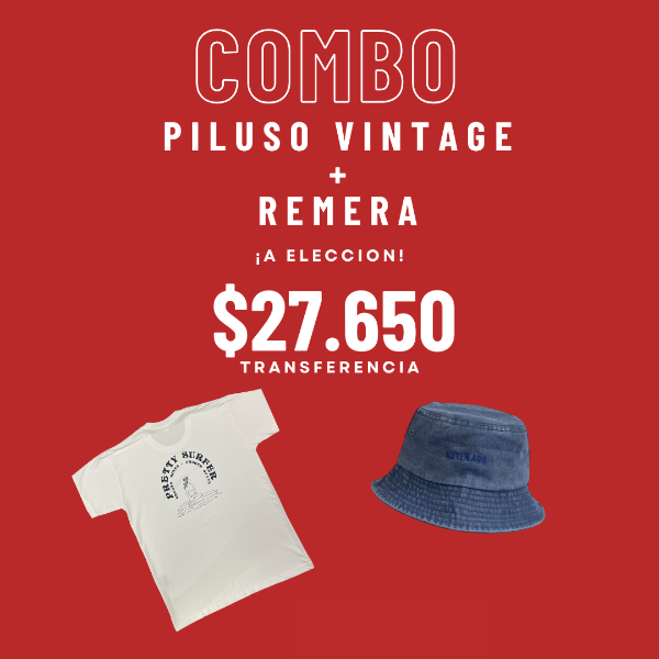 Producto - Combo Remera + Piluso