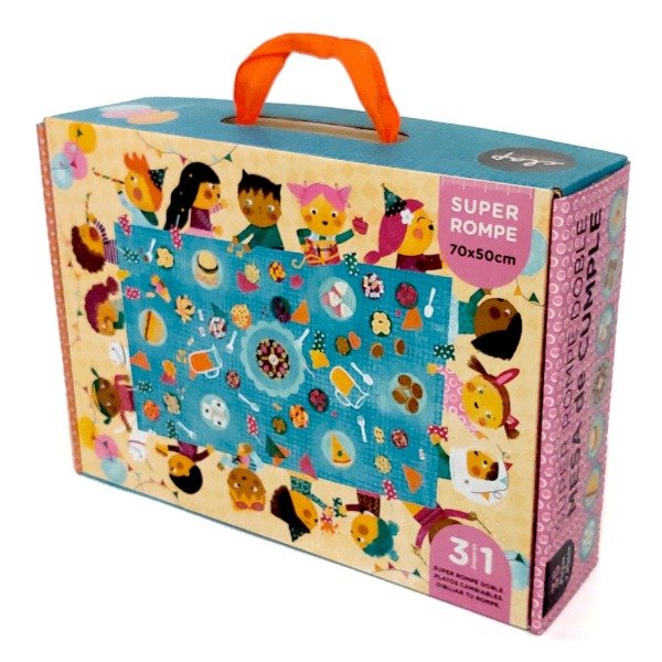 Producto - Mesa de cumple - Super Rompecabezas Doble