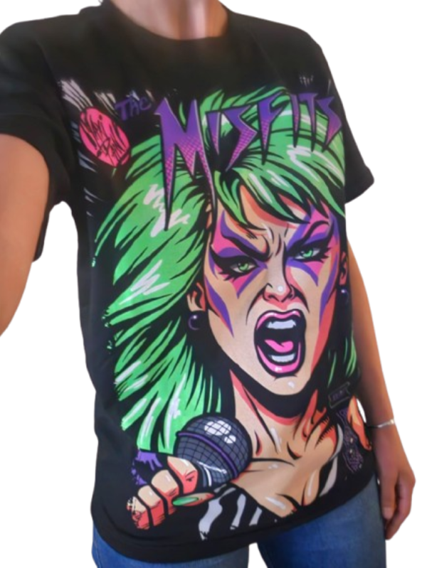 Producto - Remera The Misfits Pizzazz Jem and the Holograms (JEMHOLREAD2)