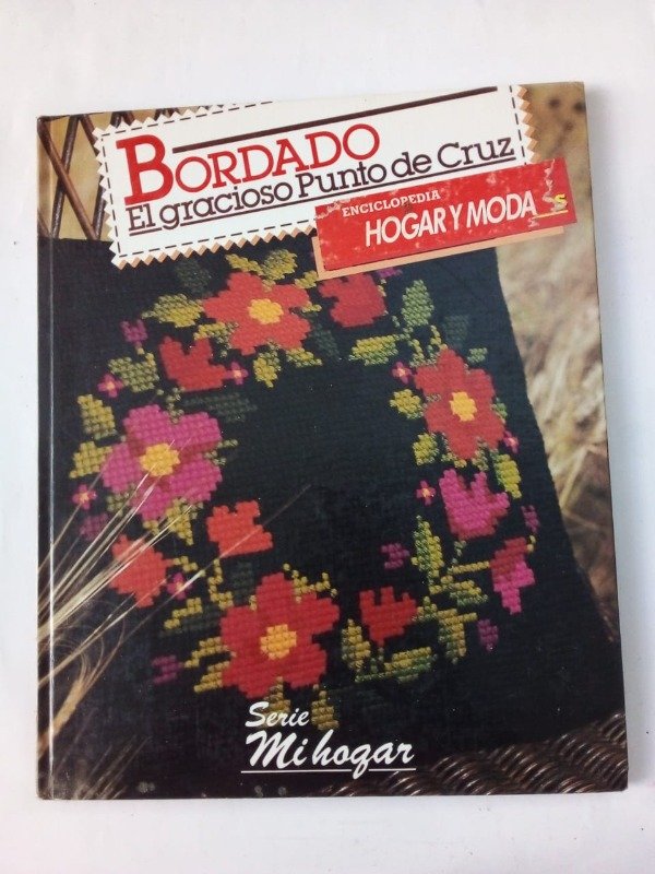 Producto - Bordado El gracioso punto de cruz - Hogar y moda 1986 - Tapa dura