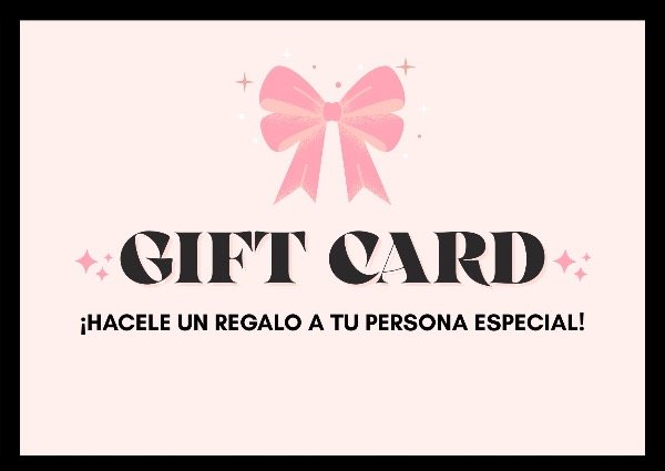 Producto - GIFT CARD