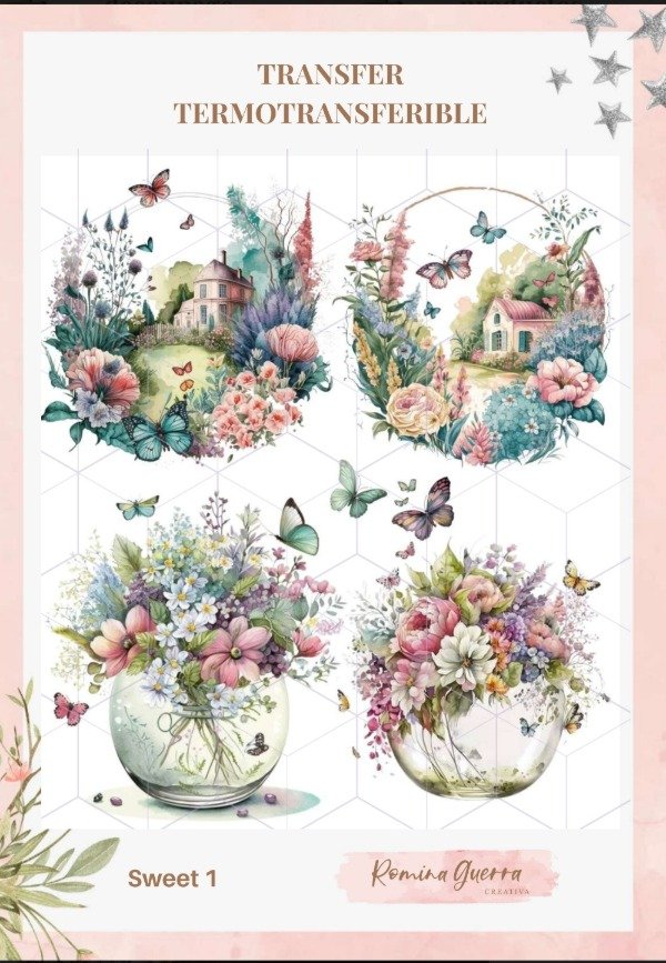 Producto - Transfer termotransfeible - Sweet 1