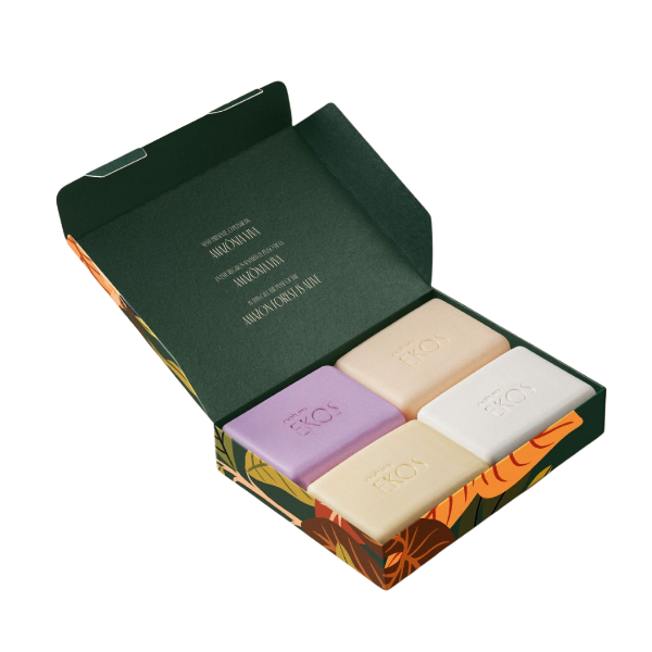 Producto - Jabones en Barra Ekos caja x4 Cremosos Edición Especial