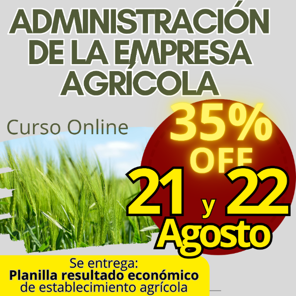 Producto - Curso Online Administración de la empresa agrícola