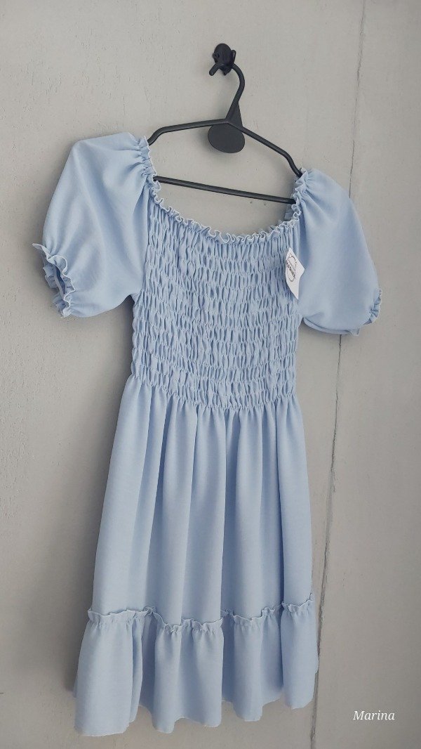 Producto - Vestido nícol celeste