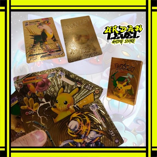 Producto - Cartas Pokemon Doradas Mazo de 25 Cartas