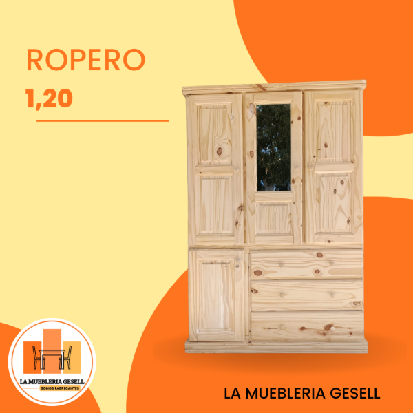 Producto - ROPERO 120 CON ESPEJO
