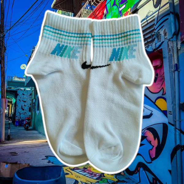 Producto - Soquete ALTO Nike degrade celeste