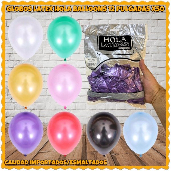 Producto - GLOBO LATEX STANDARD 12 PULG 2.8 GR X 50U (ELEGIR PRODUCTO)