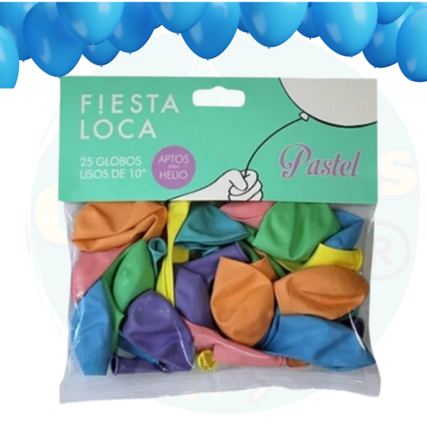 Producto - Globos Pastel