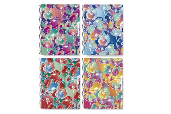 Producto - Cuaderno 29.7x80 Rayado Bloom ARTE