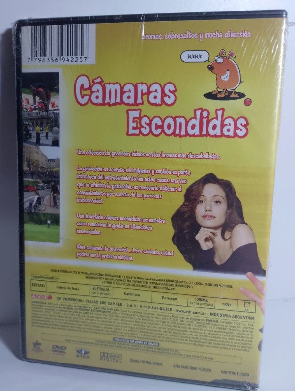 Producto - Camaras escondidas (2000) - DVD - 1