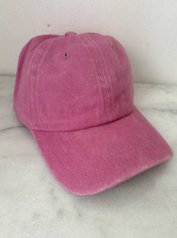 Producto - GORRA VINTAGE ROSA