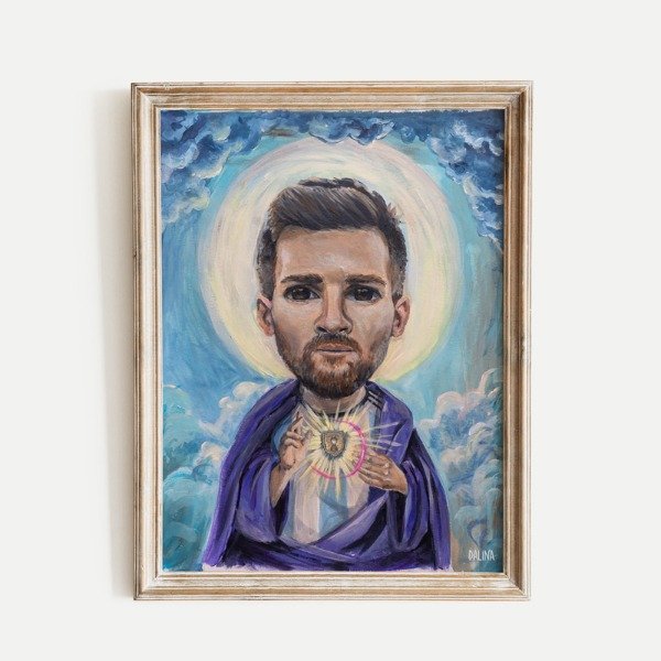Producto - Estampita Messi - 4