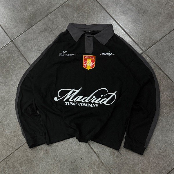 Producto - POLO BOXY MADRID GRIS OSCURO