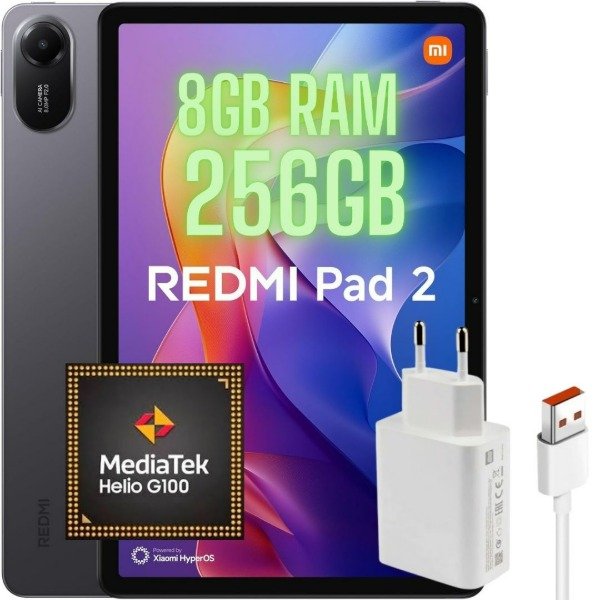 Producto - TABLET XIAOMI REDMI PAD 2  11 PULG ( 256GB y 8GB RAM )