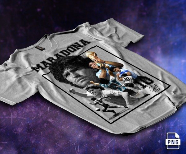 Producto - Diseño Para Remera El Diego.