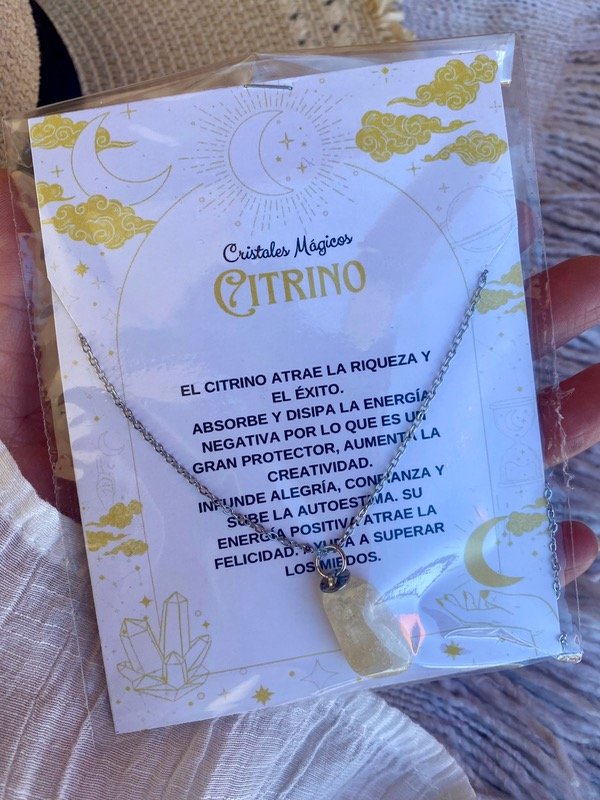 Producto - Collar Citrino