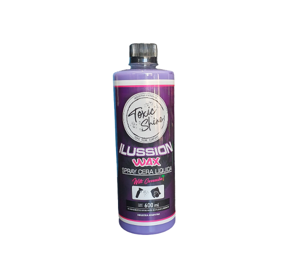 Producto - Cera Liquida Rapida ILussion Wax Carnauba  600ml Toxic Shine