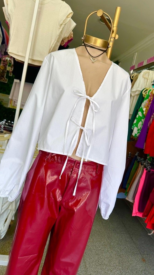 Producto - BLUSA NUDOS BLANCO
