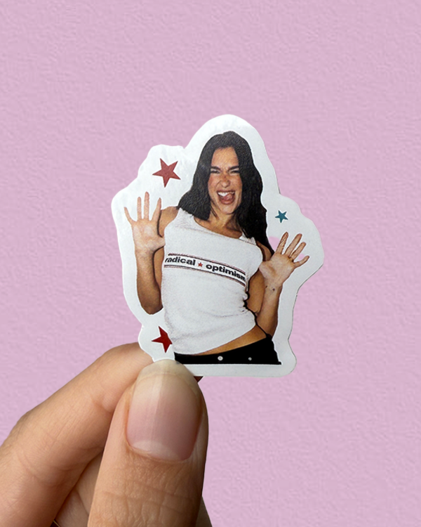 Producto - DUA LIPA - Sticker Individual Dua Lipa
