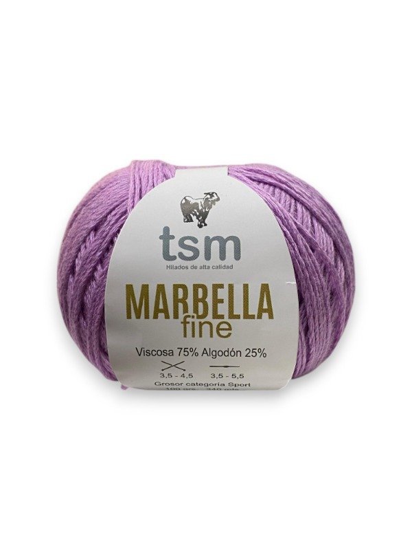 Producto - HILADO MARBELLA 8/3 FINE X 100 GRS - 08 ORQUIDEA