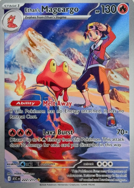 Producto - Ethan's Magcargo 222/217 Ascended Heroes