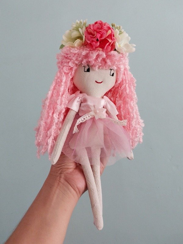 Producto - Puppet La muñeca (Dije Florcita)