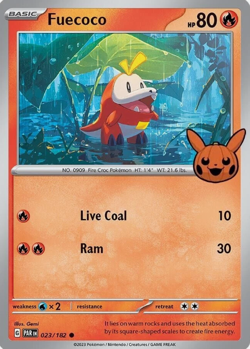 Producto - Fuecoco - 023/182 - Trick or Trade BOOster 2024