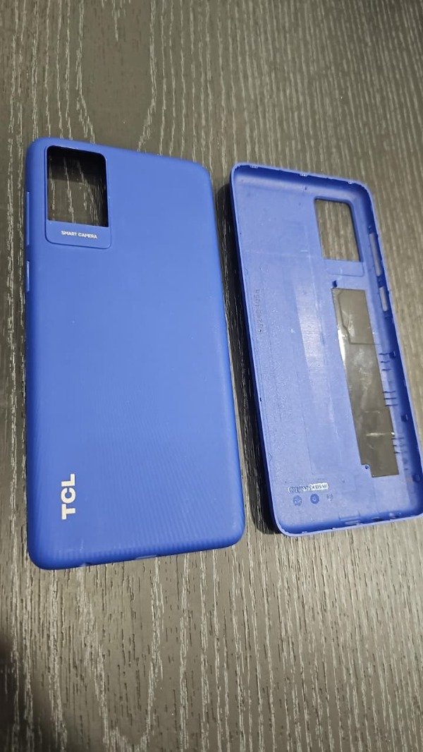 Producto - TAPA TCL 501 ORIGINAL AZUL Y NEGRA