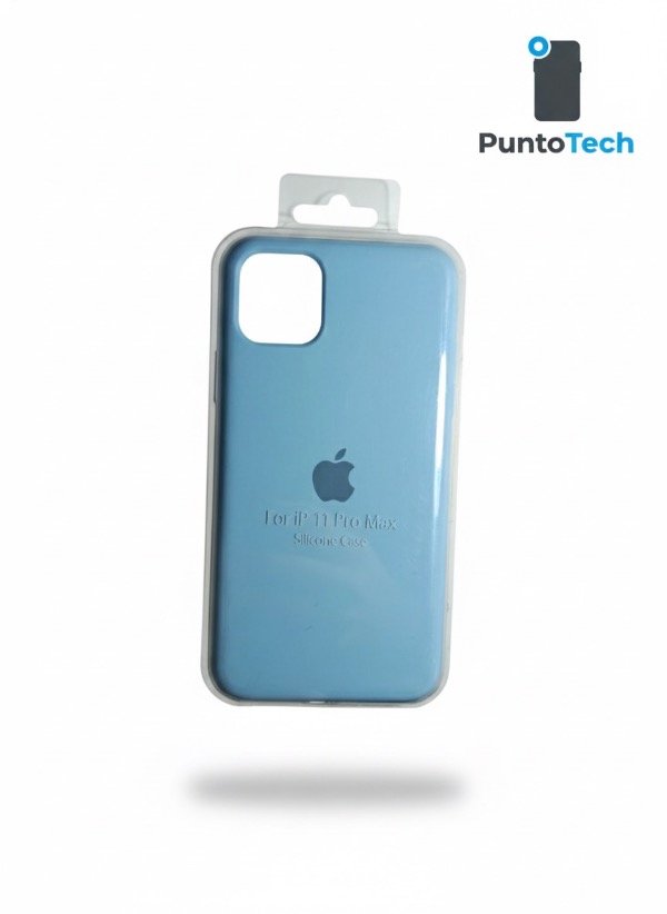 Producto - Silicon case iPhone 11 Pro Max celeste