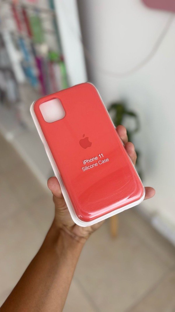 Producto - Silicone Case Naranja (Iphone 11)