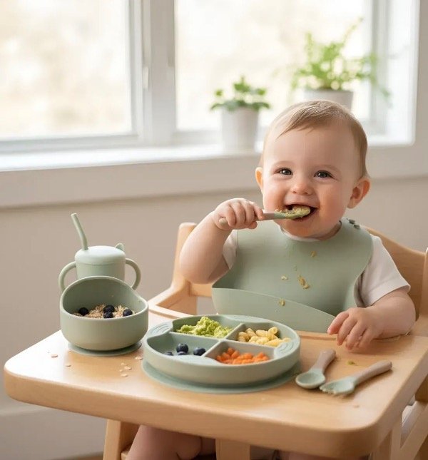 Producto - Set de alimentación silicona completo
