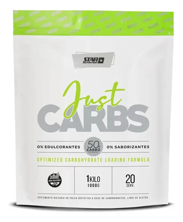 Producto - JUST CARBS 1KG STAR NUTRITION