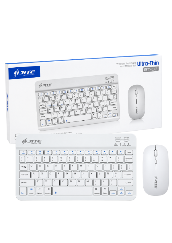 Producto - TECLADO+MOUSE INALAMBRICO  JITE BT-02 #6979163966024