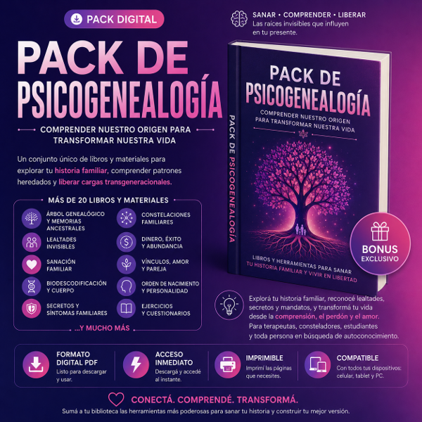 Producto - Pack Psicogenealogía