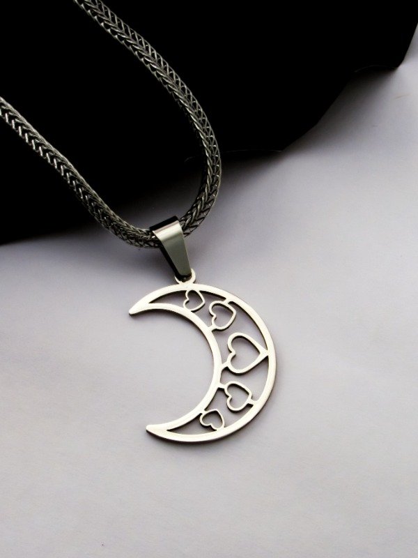 Producto - Dije Calado de Luna y Corazones