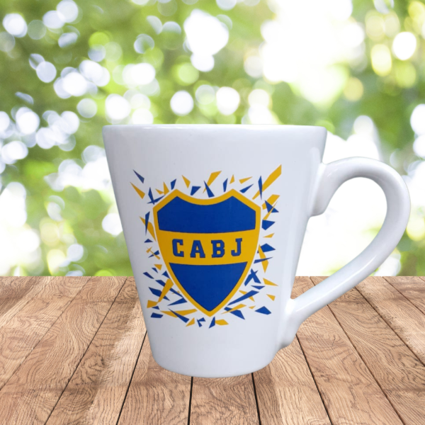 Producto - Taza de cerámica cónica Boca Juniors