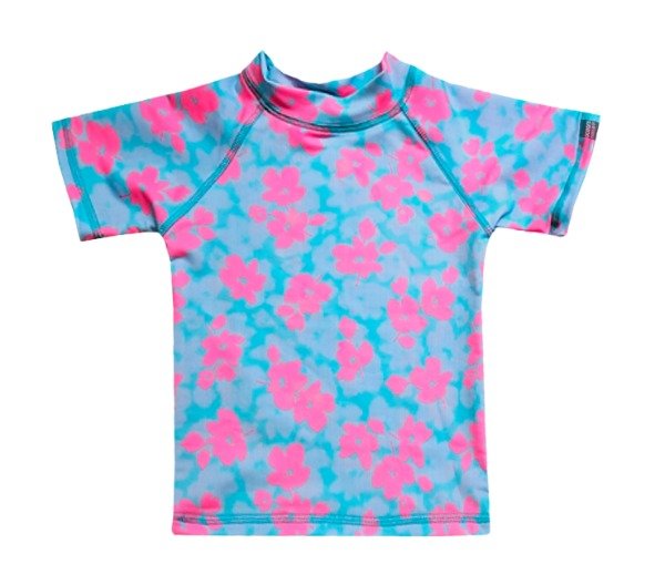 Producto - Remera UV m/c - Garden Aguamarina