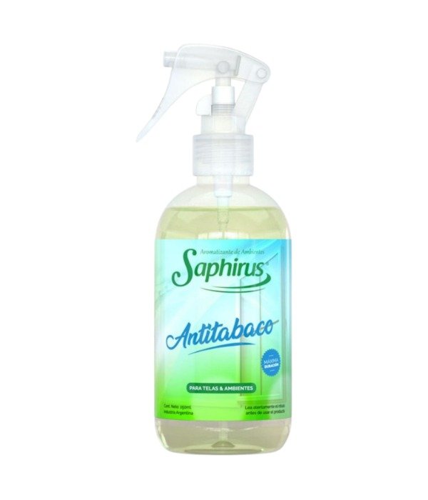 Producto - Spray Textil Saphirus 250Ml - Antitabaco