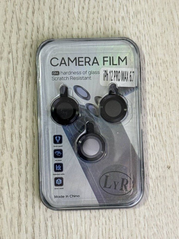Producto - VIDRIO DE CÁMARA METALIZADO PARA IPHONE 12 PRO MAX