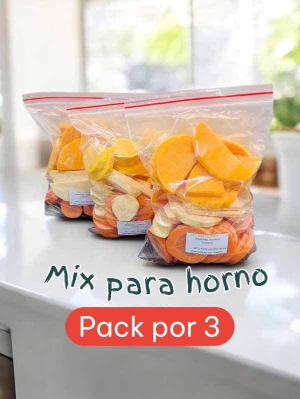 Producto - PACK AHORRO MIX PARA HORNO X 3