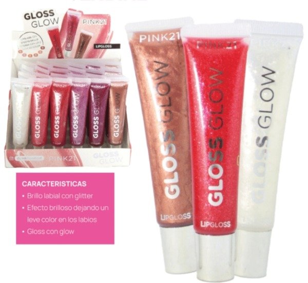 Producto - BRILLO GLOSS PINK21