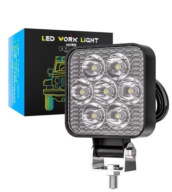 Producto - FARO 7 LED 21W. CUADRADO 12 Y 24V.
