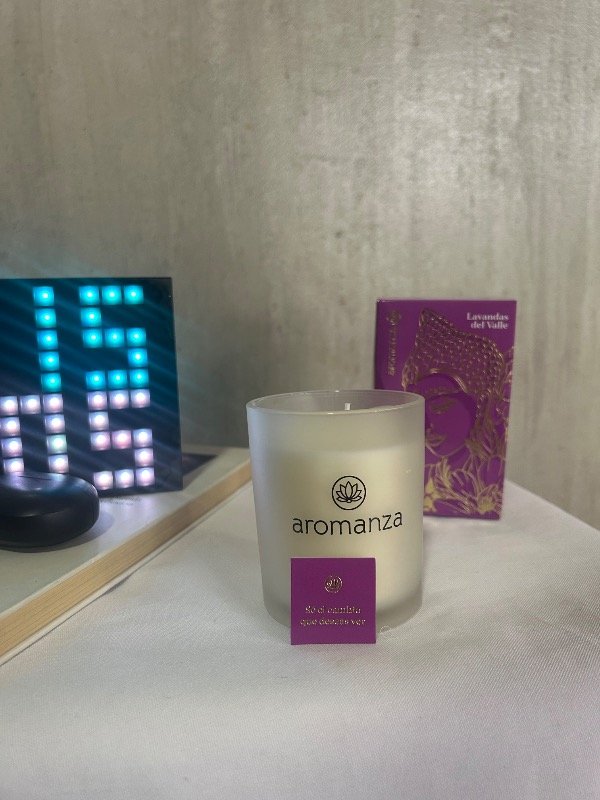 Producto - Vela Aromática Premium Uva Dulce