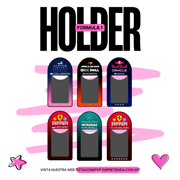 Producto - HOLDERS FORMULA 1
