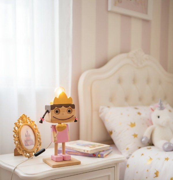 Producto - Princesa Velador de mesa Artesanal