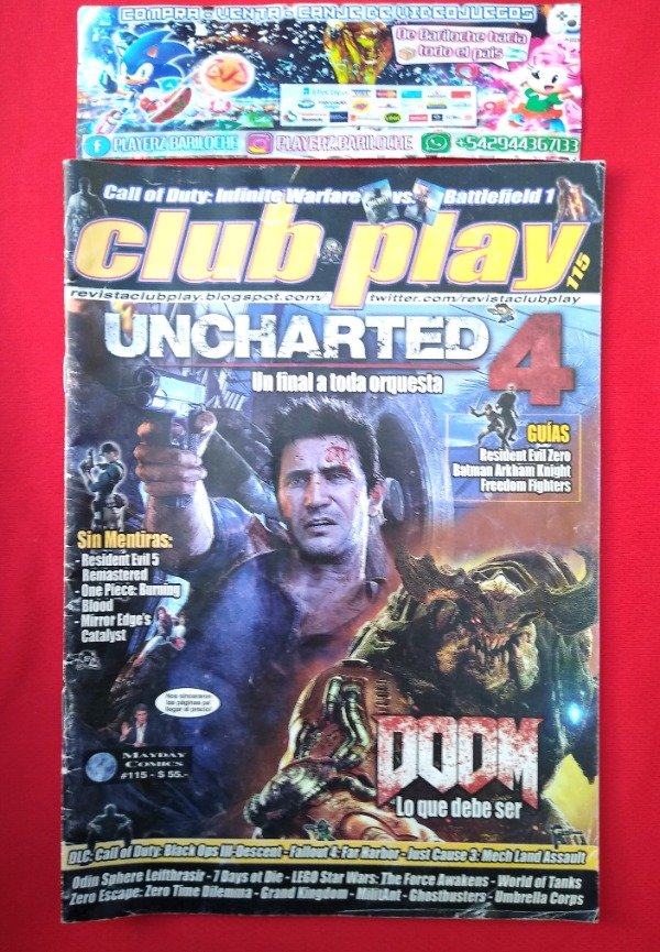 Producto - REVISTA CLUB PLAY #115