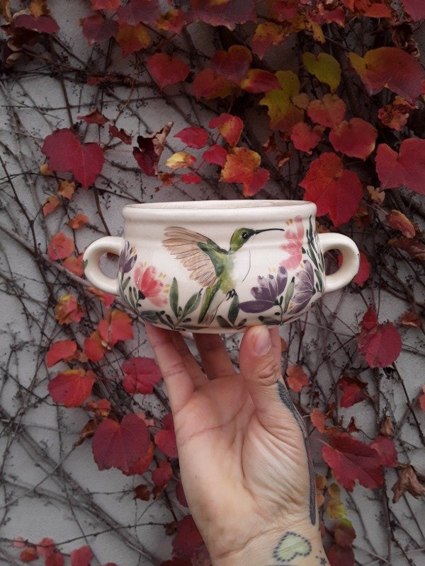 Producto - Cazuela Colibrí Verde