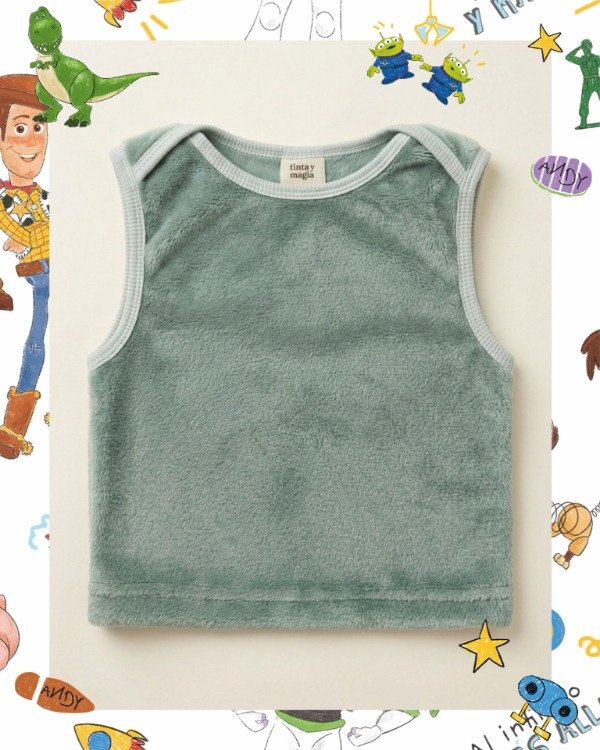 Producto - Chaleco VERDE SECO